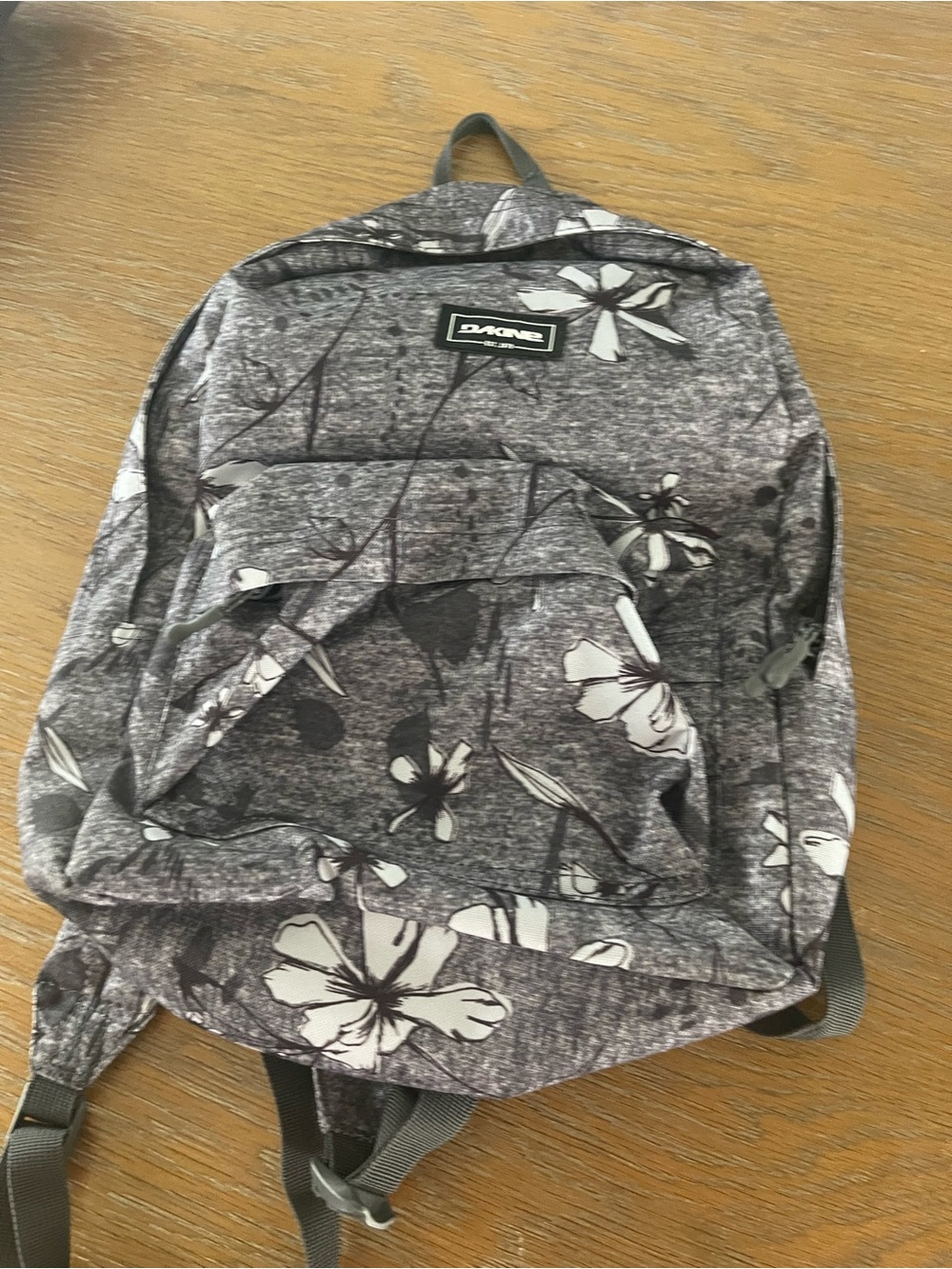 Dakine Gray Floral Print Backpack - Gray